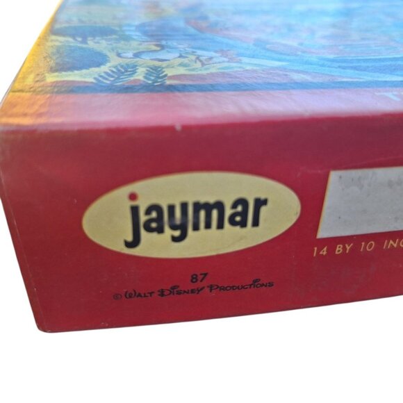 Disney Jaymar Puzzle Mickey Goofy Little Pigs Cricket Pluto Car Parade 60 Pieces - Picture 4 of 11